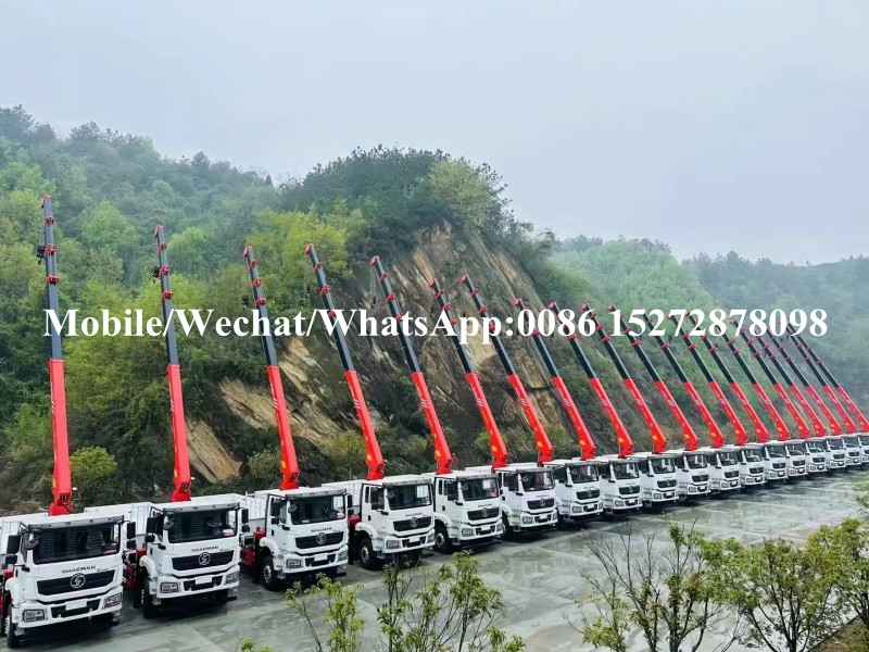 Crane montada en camión Shacman (2) SHACMAN Truck Mounted Crane (2)