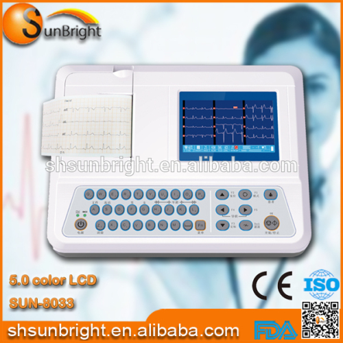 SUN-8033 NEW Product! Portable Handheld ECG Monitor ecg machine