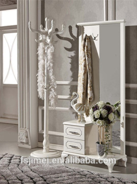 modern MDF standing coat rack