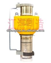 Self-igniting light and orange smoke signal for lifebuoys