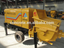 factory supply trailer mounted concrete pump for colliery