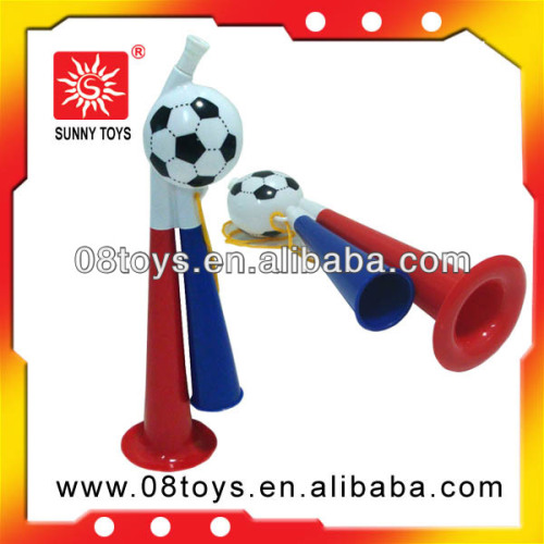 Kids loud plastic trumpet football fans horn