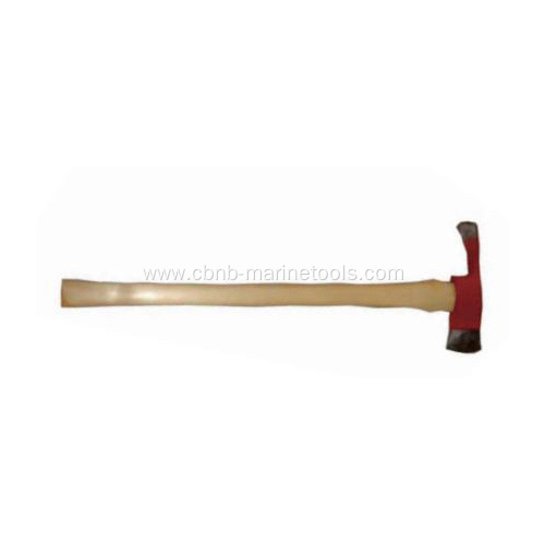 Fire Axe with Wooden Han