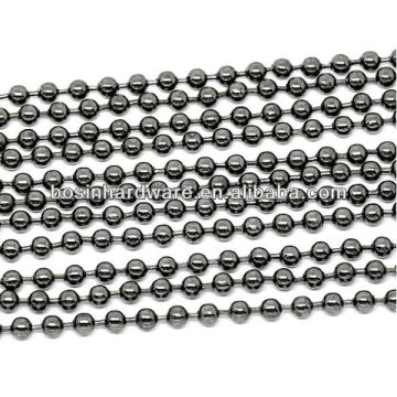 Manufacture Good Quality Metal Gun Metal Ball Chain