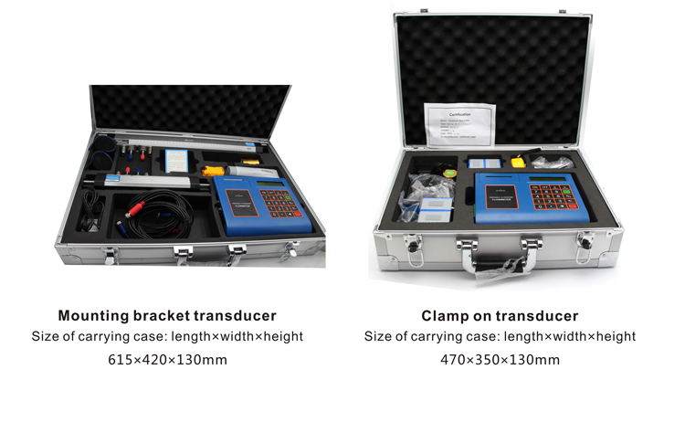 GUF130 RS485 Digital Portable Ultrasonic Flow Meter