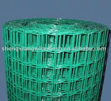 Green PVC Coated Euro fence