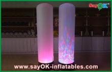 Lighting Column Inflatable Lighting Decoration With LED Lig