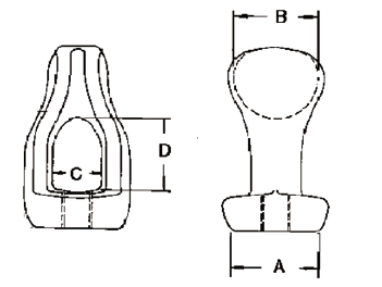Gyűszű szem anya rajz Thimble Eye Nut Drawing