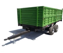 Farm Tractor Tipping Trailers and Agriculture Machinery