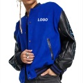 Men's Baseball Jacket in Dark Blue