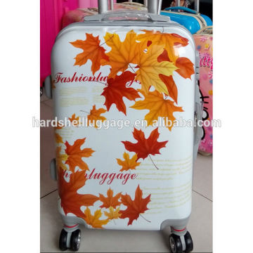 fashion wheeled shcool bag for girls, abs luggage bag