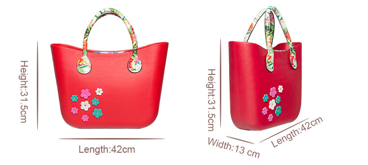 HC88F EVA bolsos de playa tamaño HC88F EVA beach handbags size
