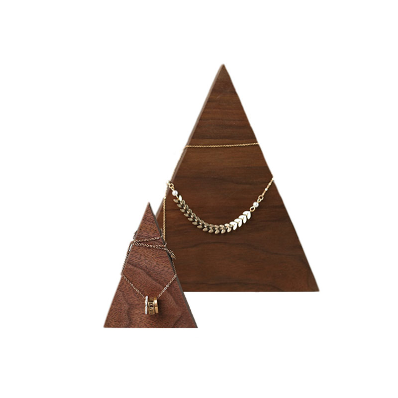 Wooden Necklace Ring Earrings Jewellery Display Stand Set Wooden Necklace Ring Earrings Jewellery Display Stand Set