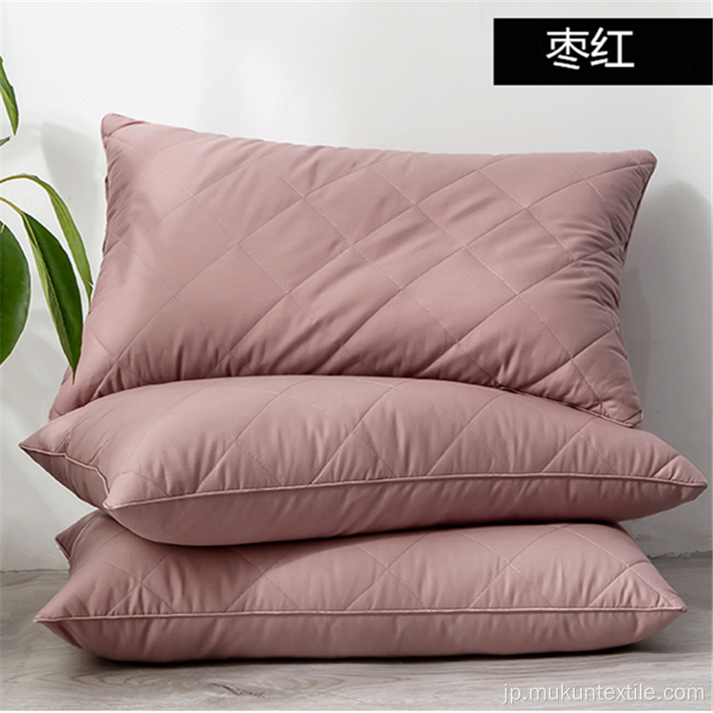綿調節可能な枕カバーキルティングデザイン枕