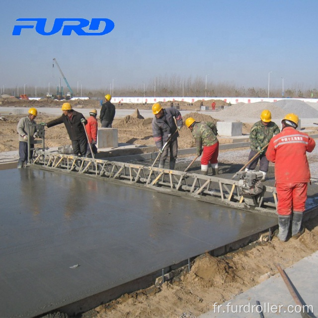 Machine de chape de mise à niveau de dalle en béton de moteur à essence (FZP-130)