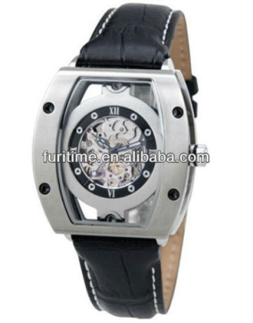 automatic watches for men stainless steel skeleton watches automatic