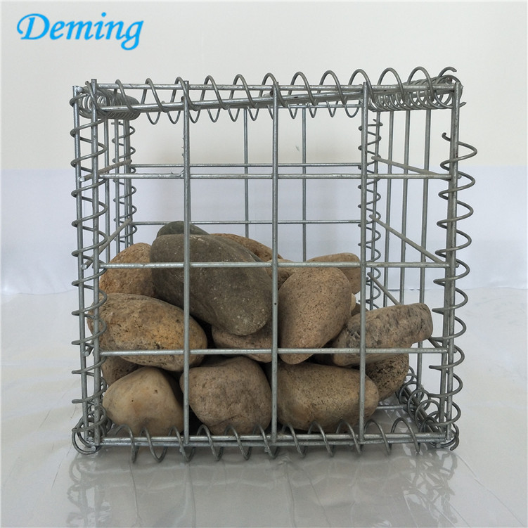 Double Twist Galvanized Woven Gabion Basket