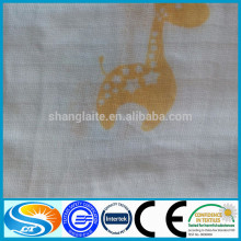 China suppliers reactive printed muslin fabric