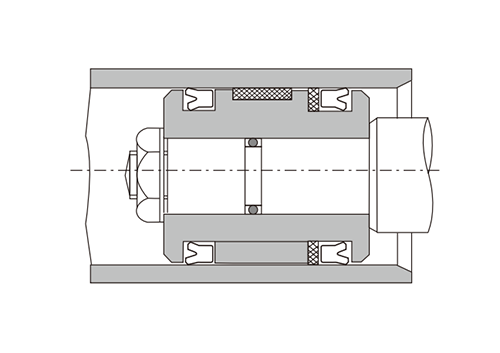 Rubber O-ring assembly drawing Rubber O-ring assembly drawing