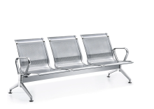 Metal furniture public waiting chair