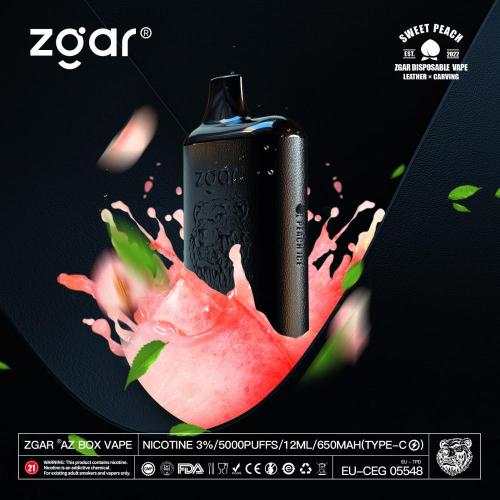 Ventes à chaud Zgar Vape Box Cigarette électronique 12 ml