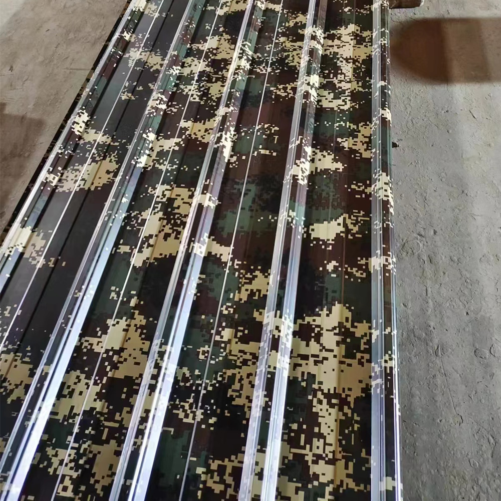 Синий оцинкованный кровельный лист blue galvanised coated roofing sheet