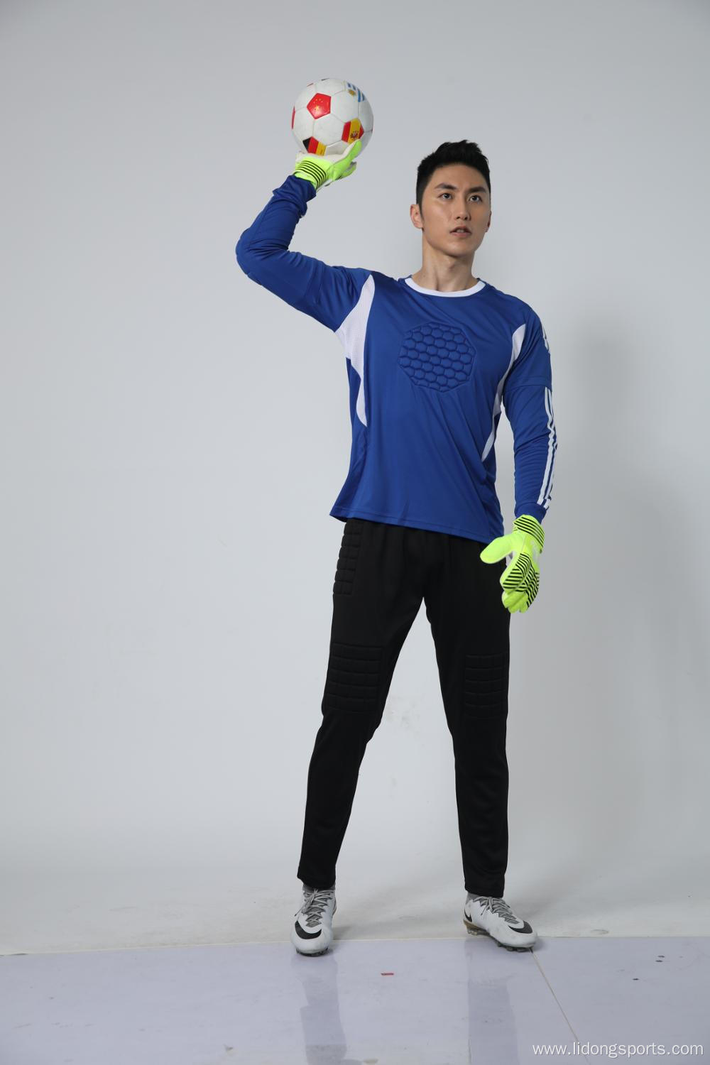 Wholesale New Style Soccer Goalkeeper Jersey Set