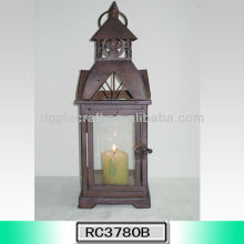 Distressed Candle Lantern for Sale