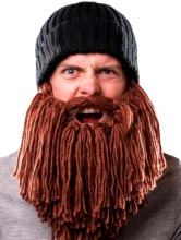 New Custom Unisex Hardmade Knitted Crochet Beard Hat/Cap