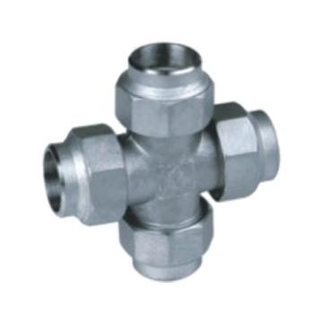 Thin Wall Groove Fitting Equal Cross