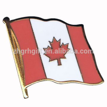 Metal national country canada flag pin