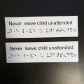 BRAILL SẢN PHẨM SẢN PHẨM SẢN PHẨM BRAILLE LABELS