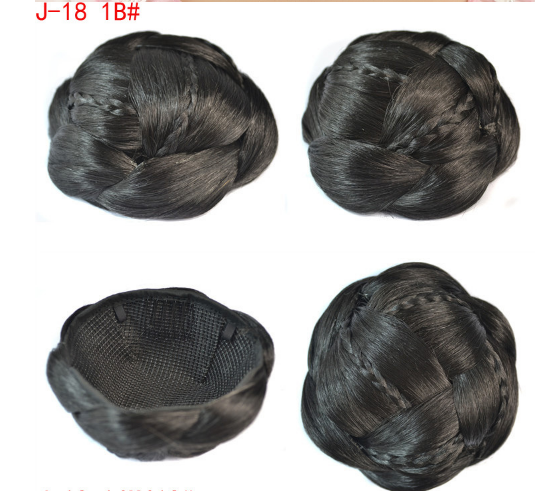 Hair Accessories Bun,Synthet Hair Bun Dome,Sponge Hair Bun Maker Donut