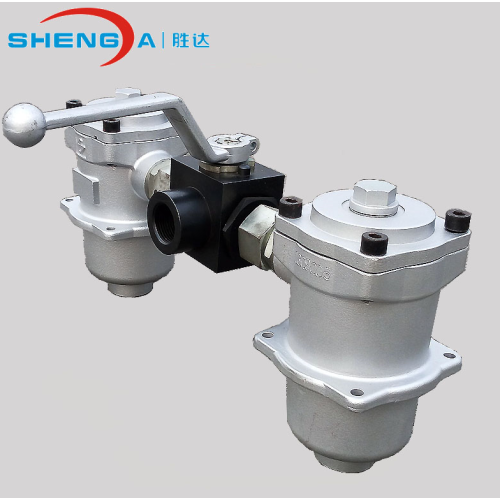 Aluminum RFD Duplex Housing Inline Filter