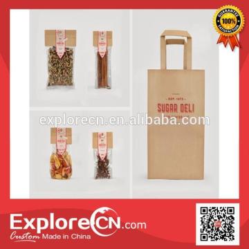 New Fashion zipper canvas bags plain for gifts