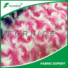 100 polyester microfiber plush fabric