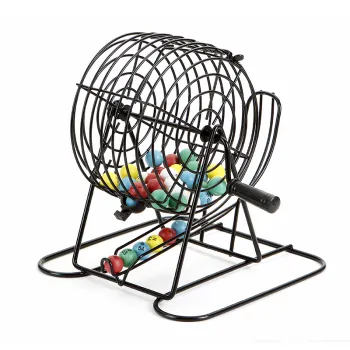 Traditional Family Game Set: Bingo, Lotto, Lottery, with Lucky Balls, Cards, and Counters - Perfect for Parties
