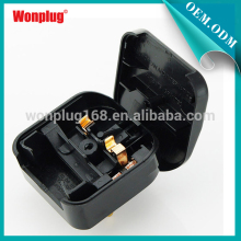 HK,UK,Singapore Schuko to UK Plug Adapter UK Plug converter with ring locked