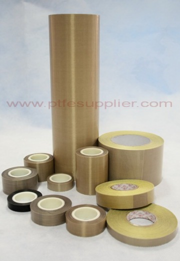 PTFE Coated Glass Fabric Silicone PSA Tape