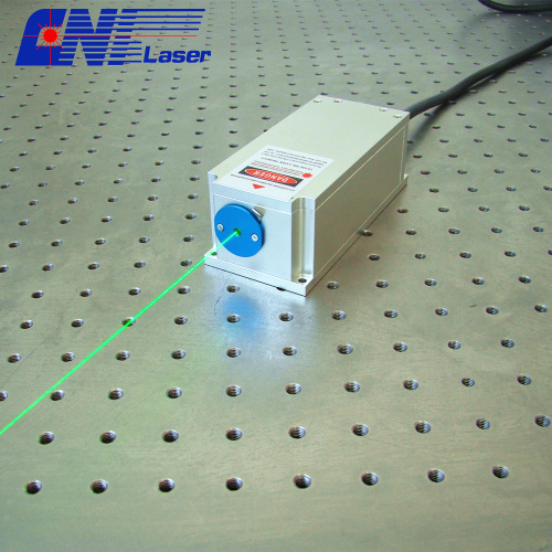 200mw 561nm laser lebar garis sempit untuk percobaan