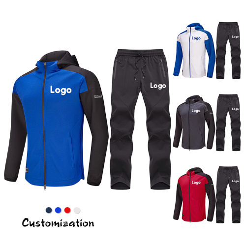 Hoodie sportswear Jogger Pants Suit Outdoor Tracksuit Set