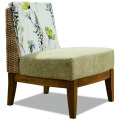 Moderne woonkamer rotan fauteuil