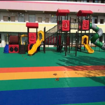 Playground flooring and playmats