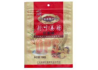 Customized Snack Packaging Bags / Zipper Pouches For Packin