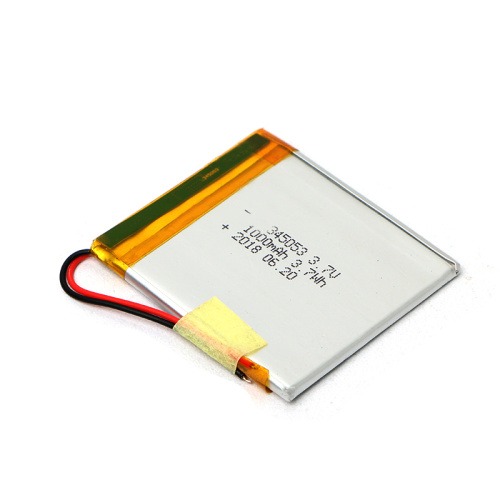 Prix ​​bas 345054 3.7V 1000mAh Li Polymer Battery