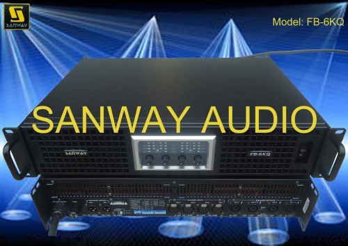 4x625w 8ohms Switching Power Amplifier, Dj Equiments Power Amplifier Sanway Fb-6kq