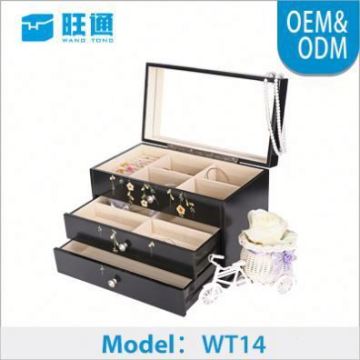 TOP QUALITY New style classical MOQ 200 handcrafted wooden jewelry box