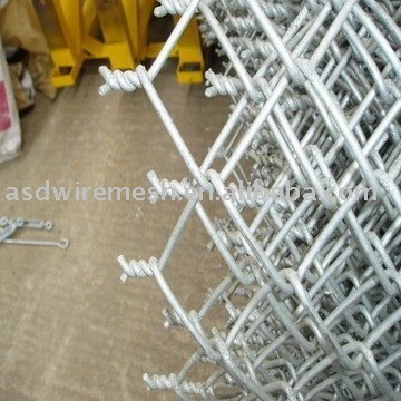 Roll chain link fence/galvanized chain fence( manufacture )