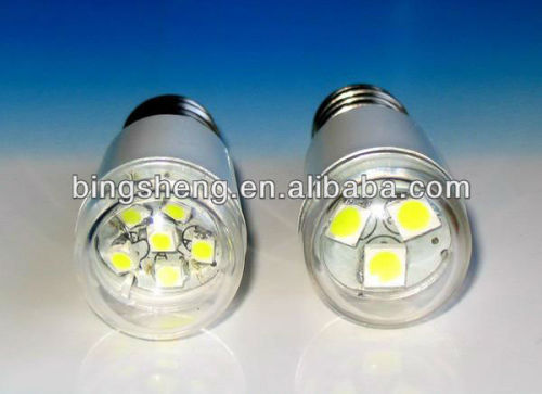 T22 indicator led 3528SMD 6leds high quality 220-240V 1.5 W E14