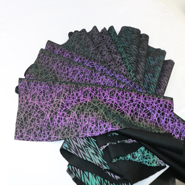 Rainbow Reflective Nylon Spandex Fabric Roll